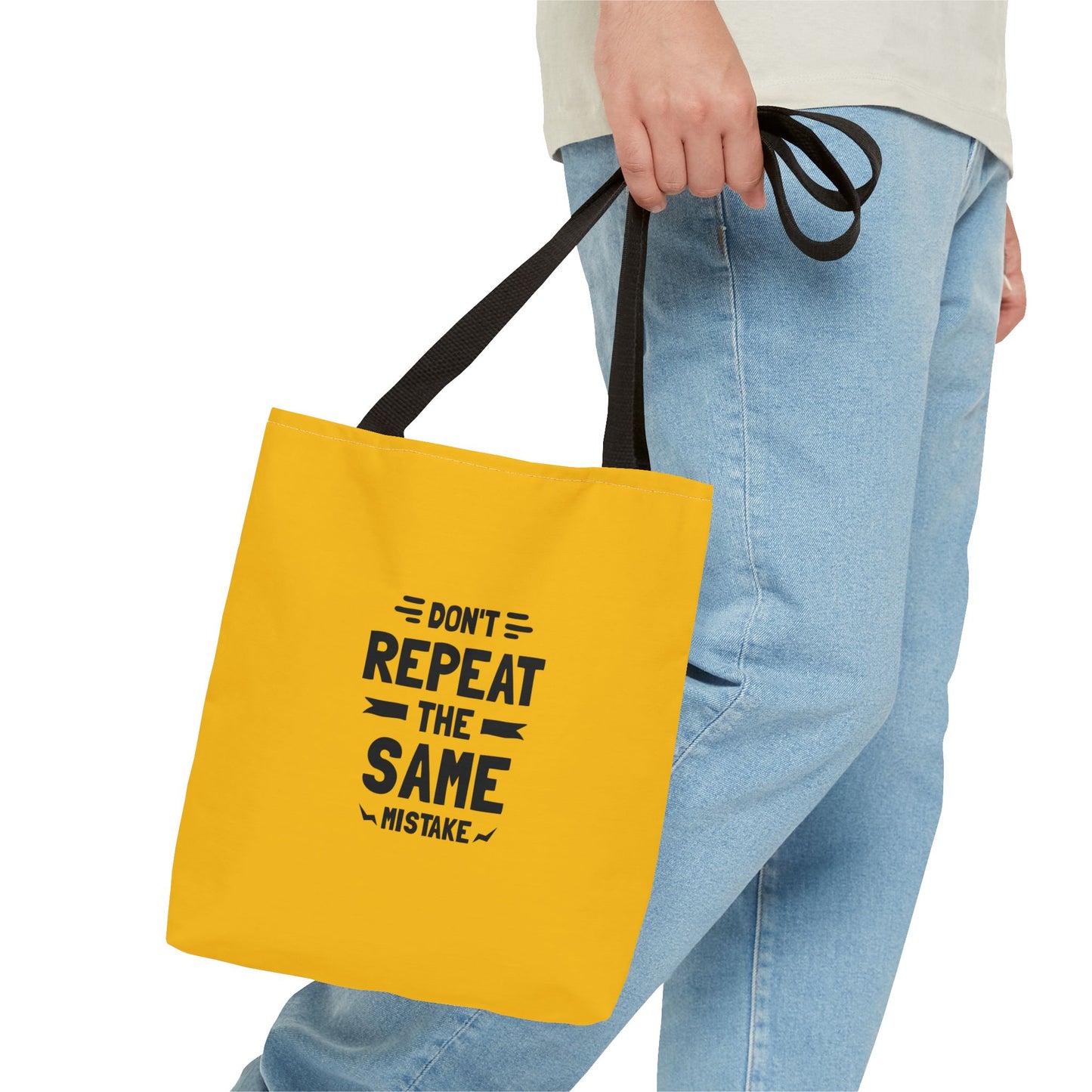 Don't Repeat The Same Mistake Tote Bag (AOP)