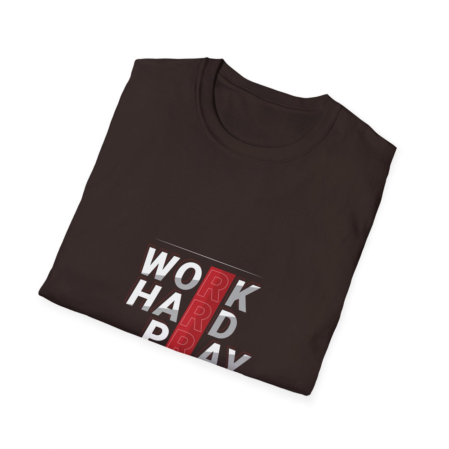 Work Hard Pray Hard Unisex Softstyle T-Shirt