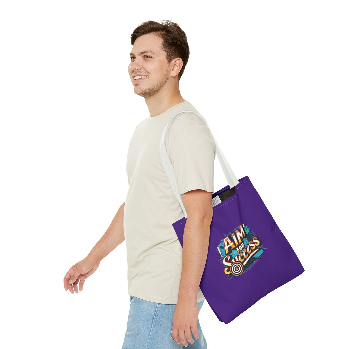 Aim For Success Tote Bag (AOP)