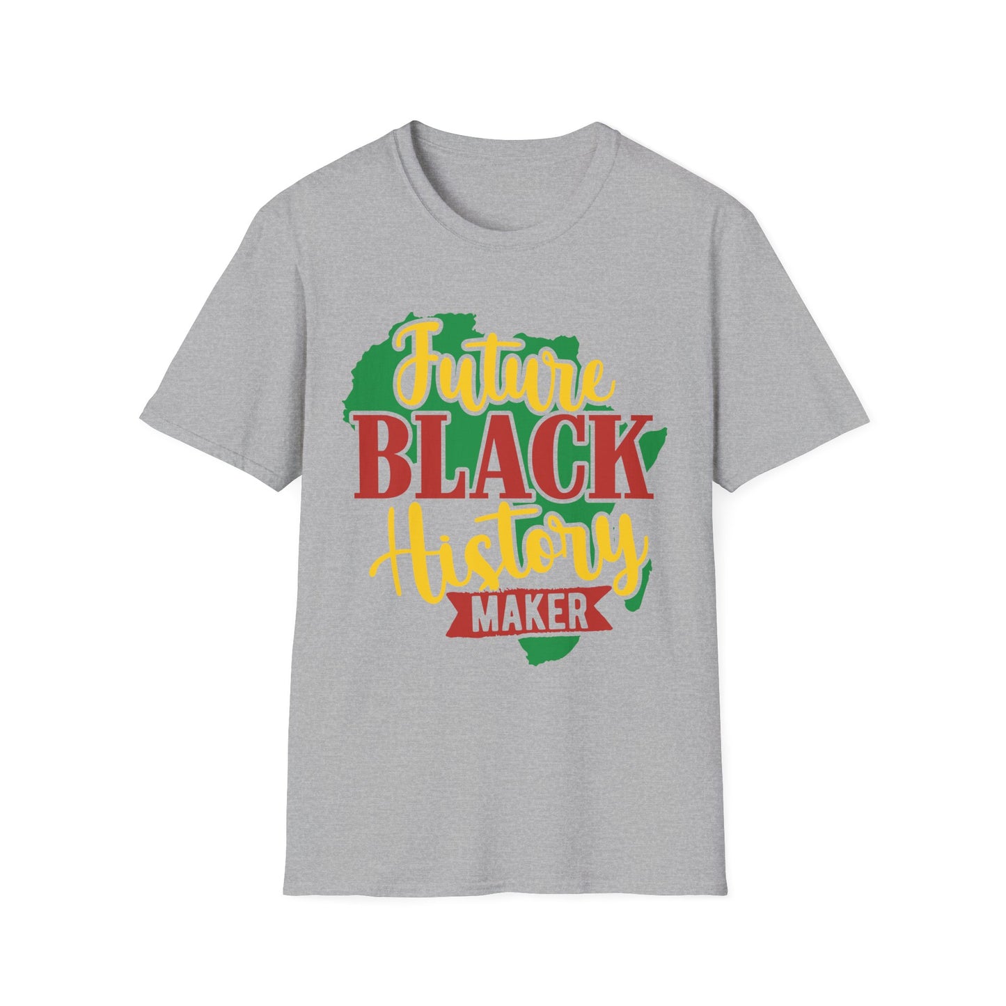 Future Black History Maker Unisex Softstyle T-Shirt