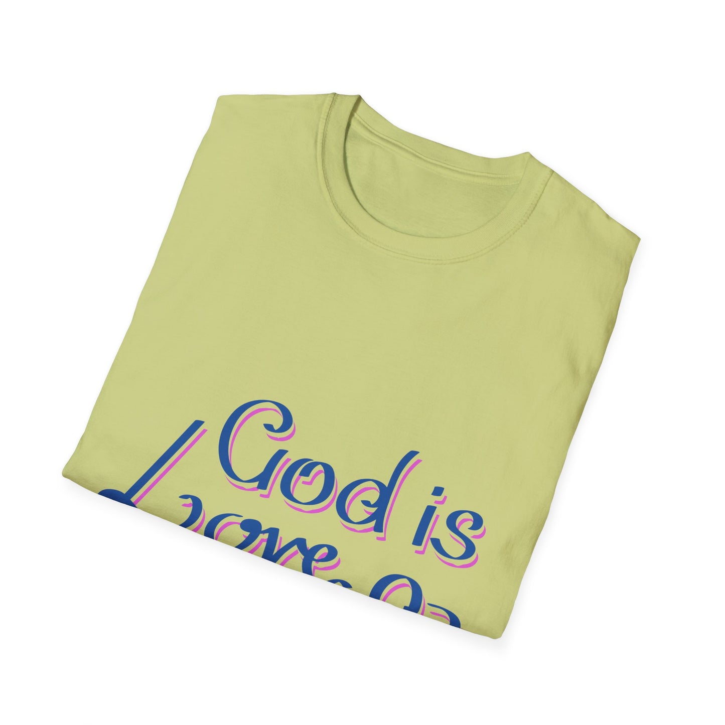 God is Love Unisex Softstyle T-Shirt