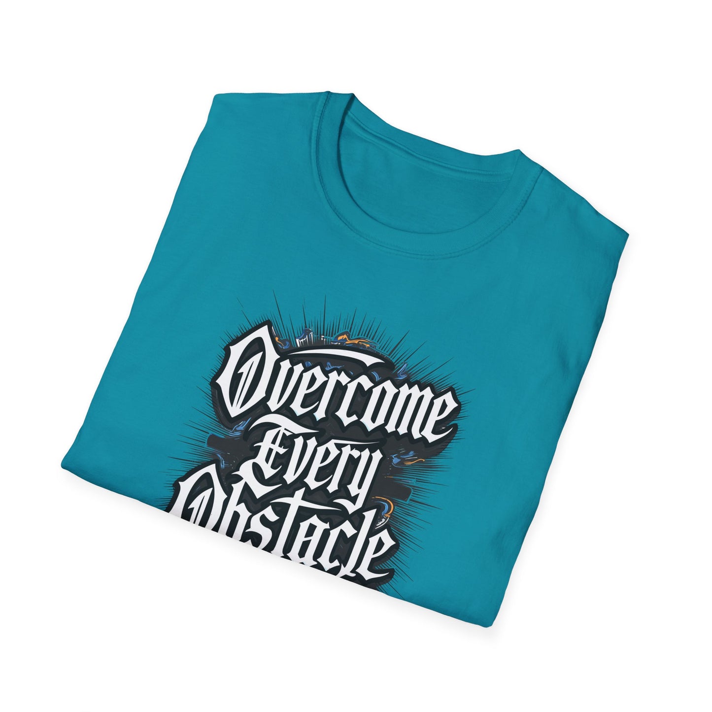 Overcome Every Obstacle Unisex Softstyle T-Shirt