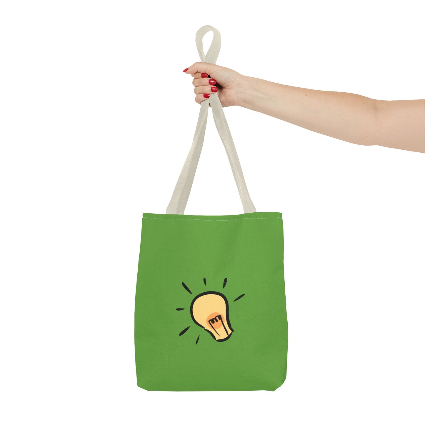Inspire Idea Bulb Tote Bag (AOP)