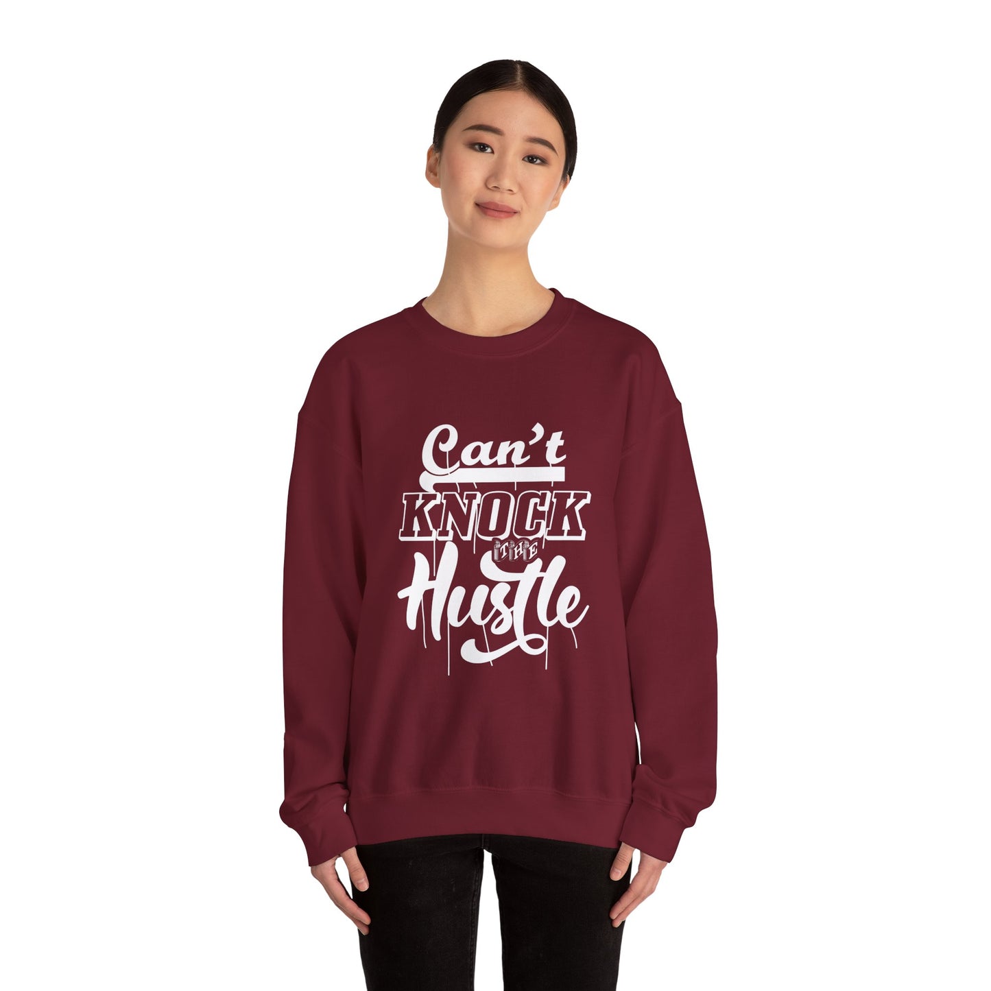 Can't Knock The Hustle Unisex Heavy Blend™ Crewneck Sweatshirt