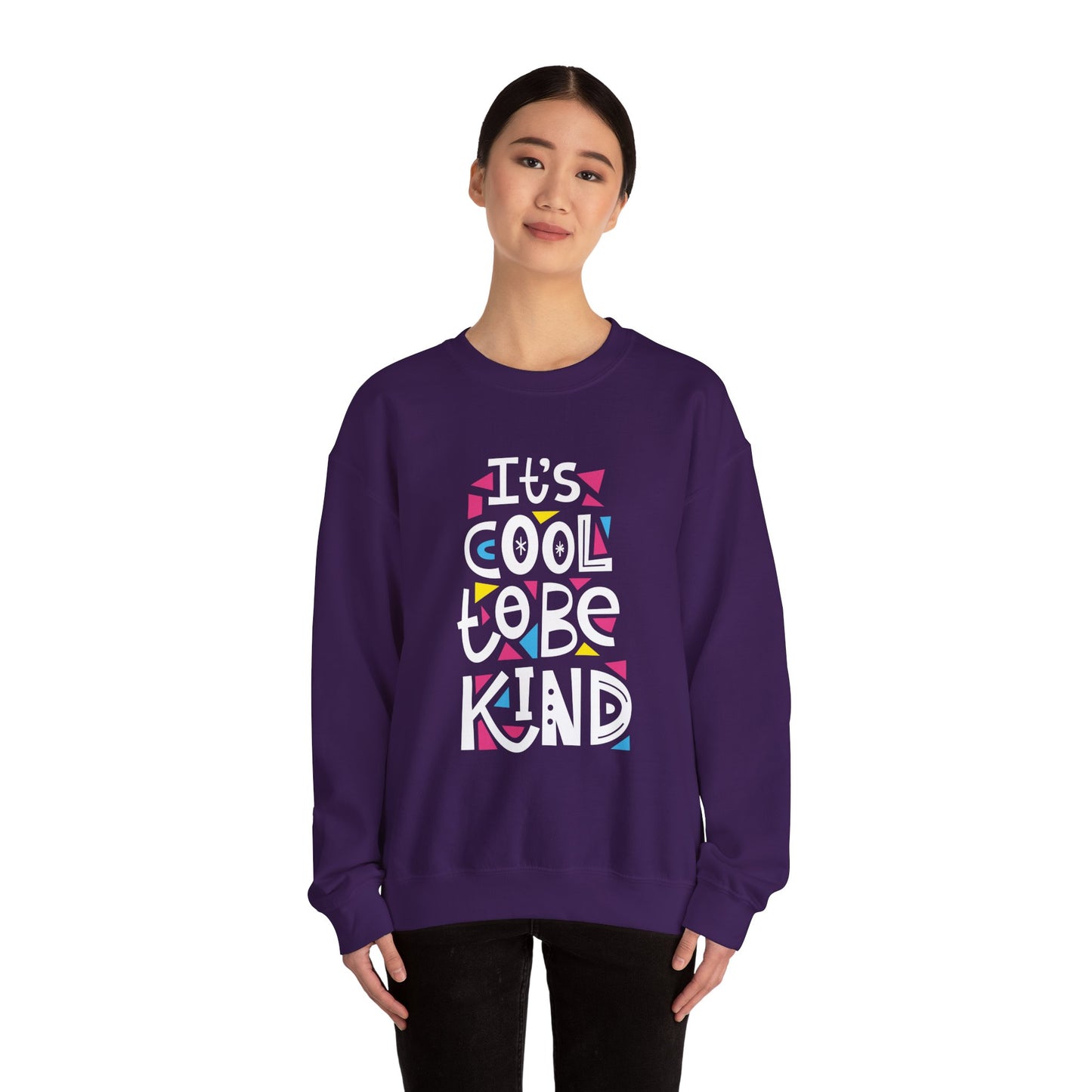 It's Cool To Be Kind Unisex Heavy Blend™ Crewneck Sweatshirt