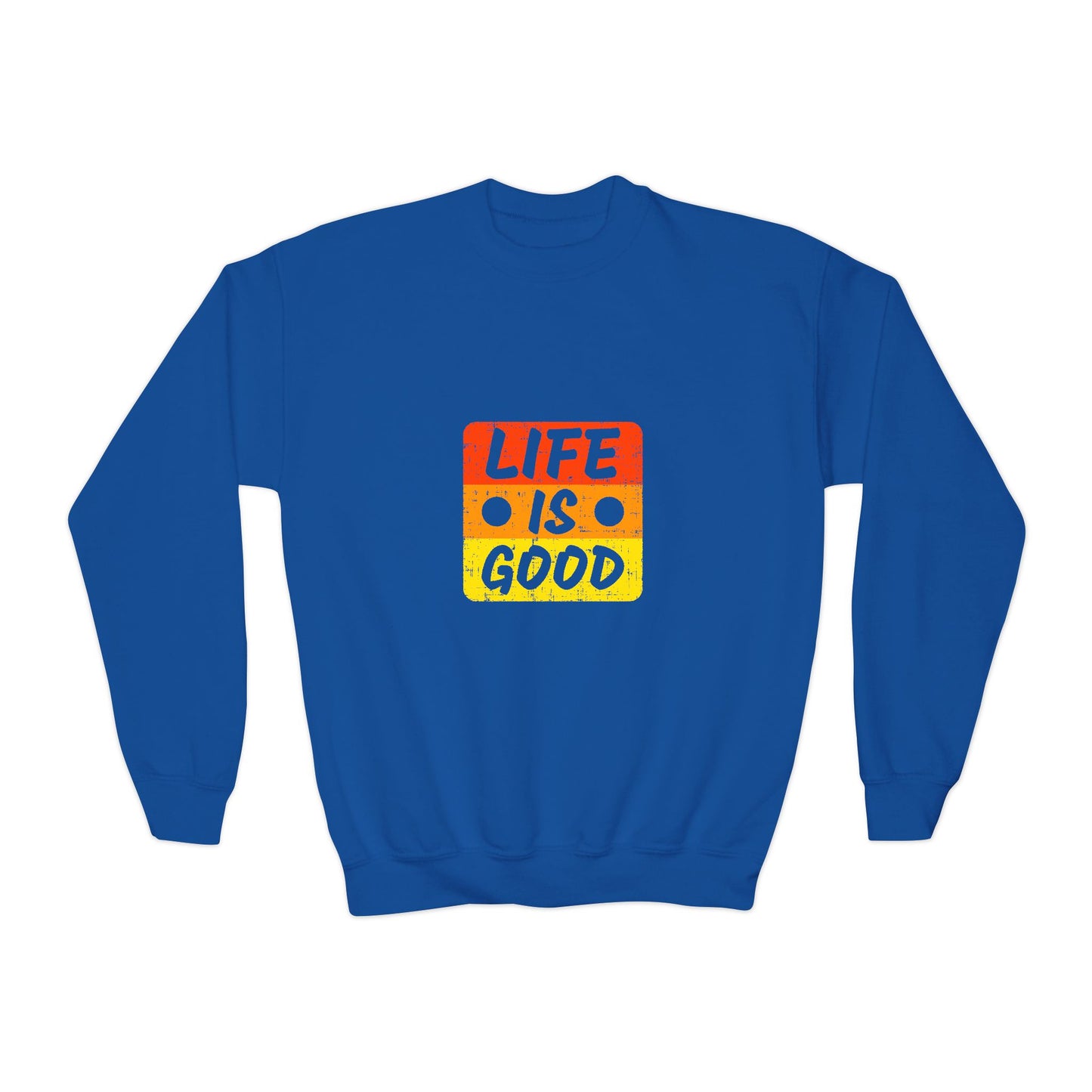 Life Is Good Youth Crewneck Sweatshirt