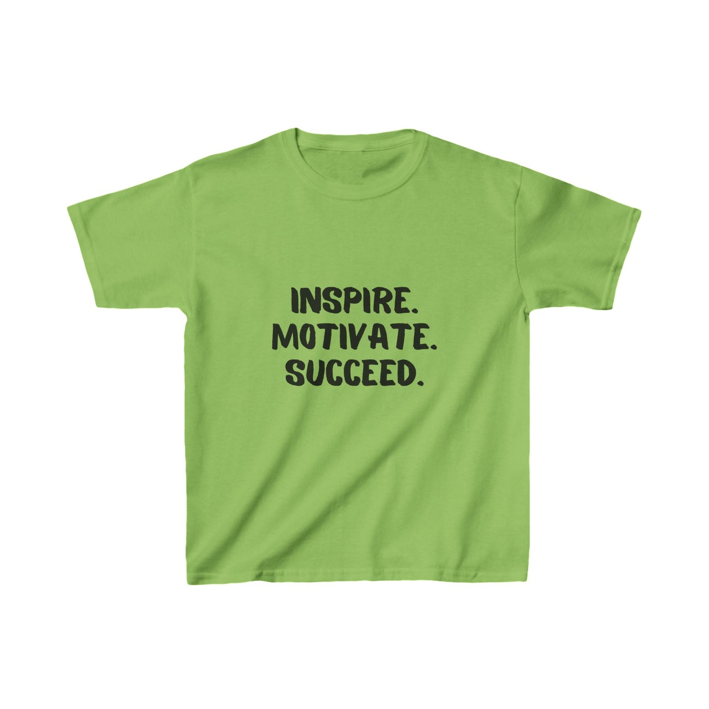 Inspire Motivate Succeed Kids Heavy Cotton™ Tee