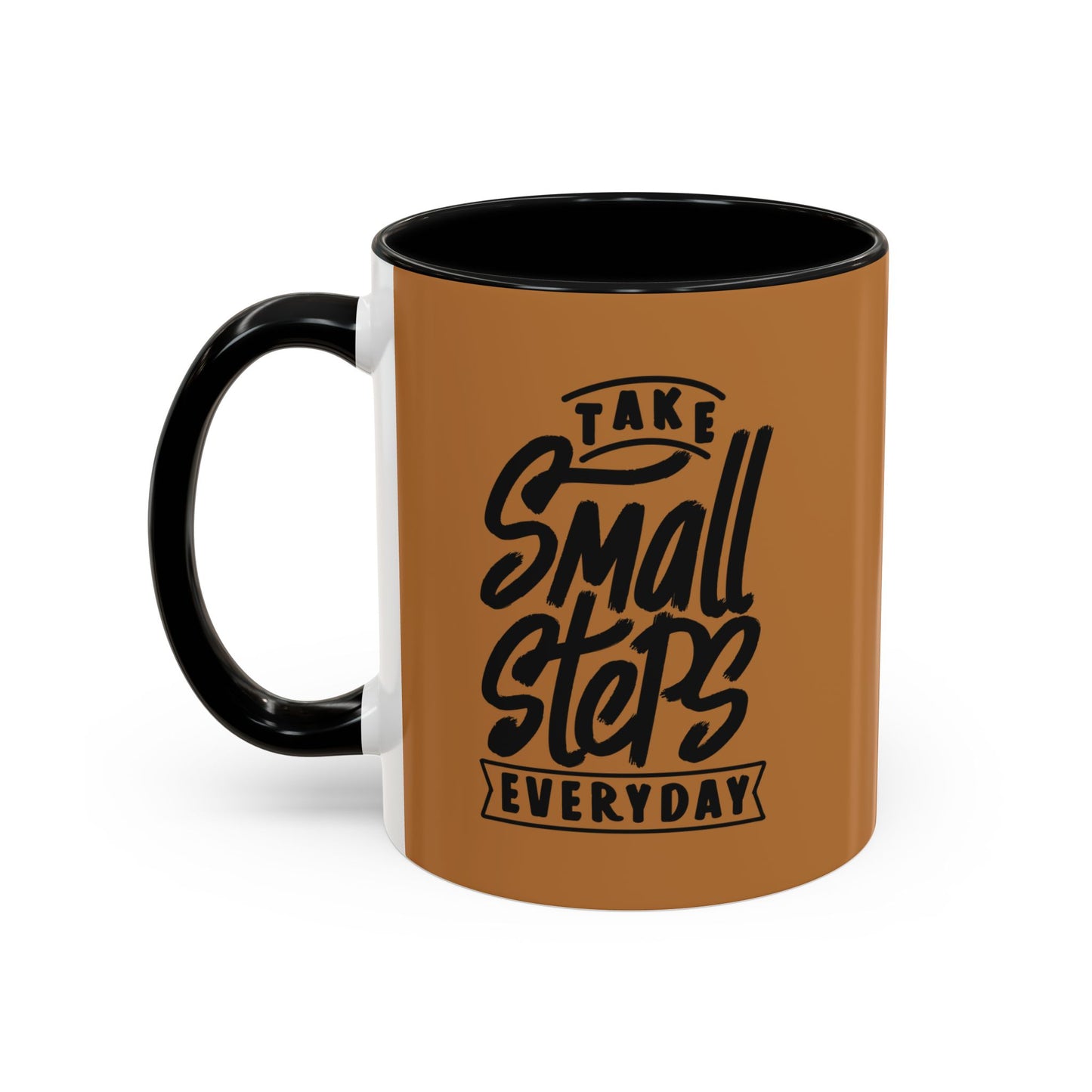 Take Small Steps Everyday Accent Coffee Mug (11, 15oz)