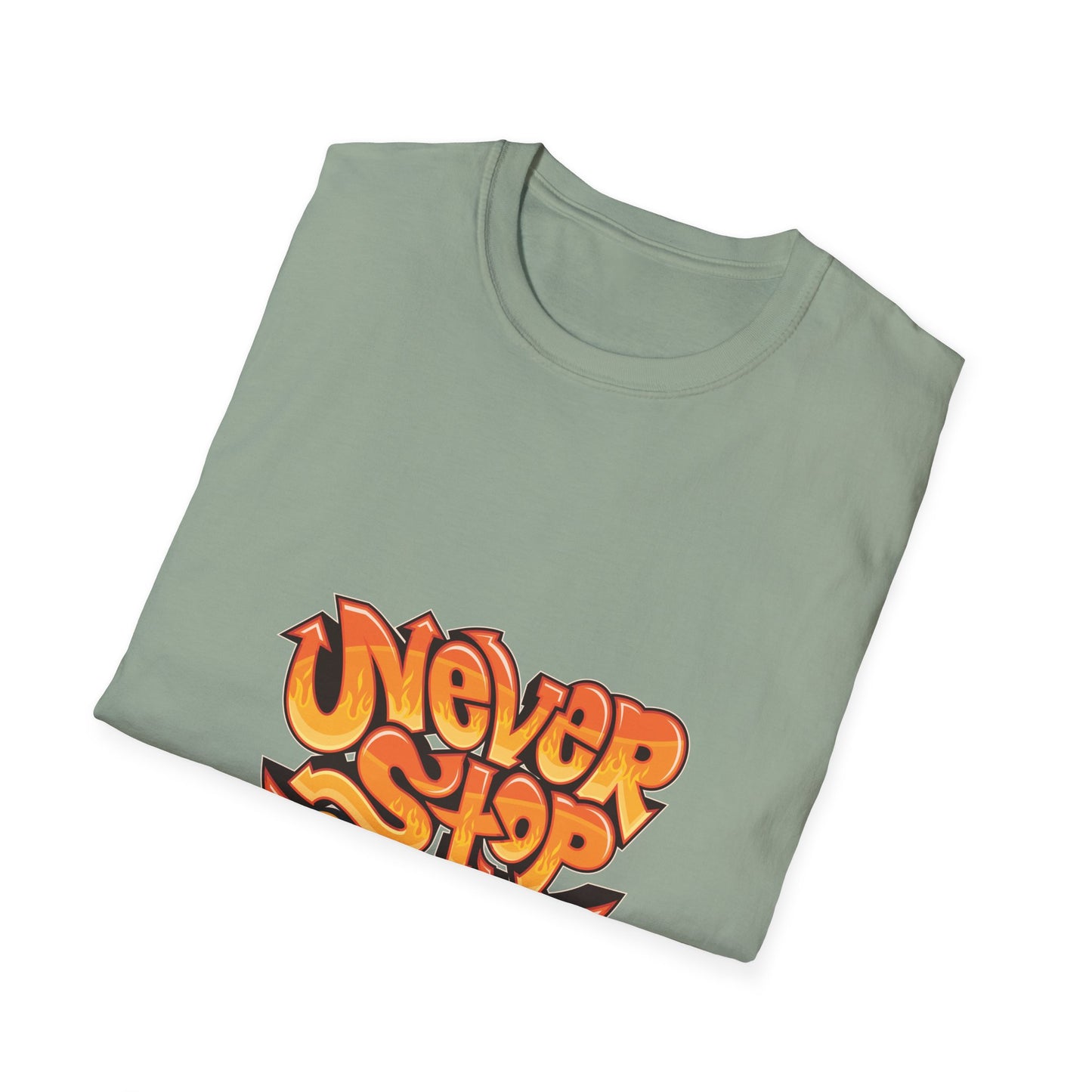 Never Stop Dreaming Unisex Softstyle T-Shirt