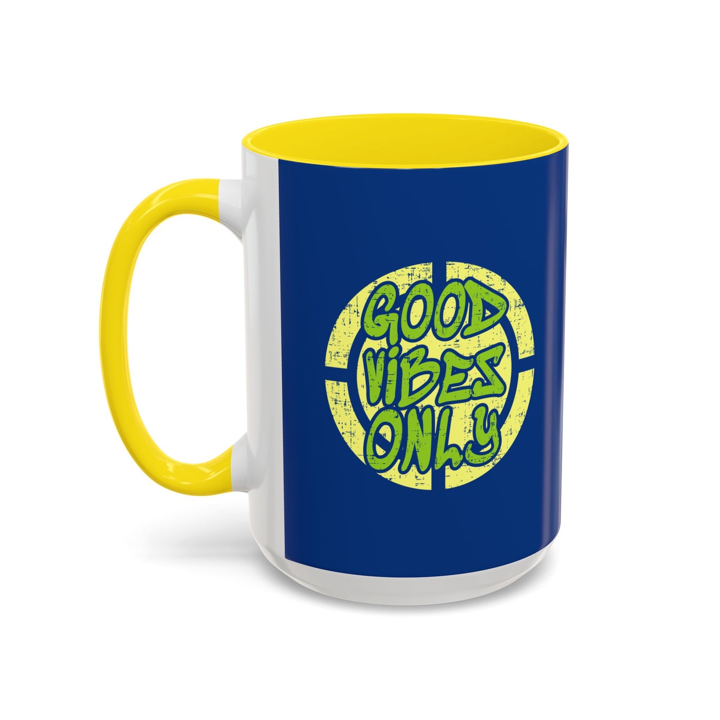 Good Vibes Only Accent Coffee Mug (11, 15oz)