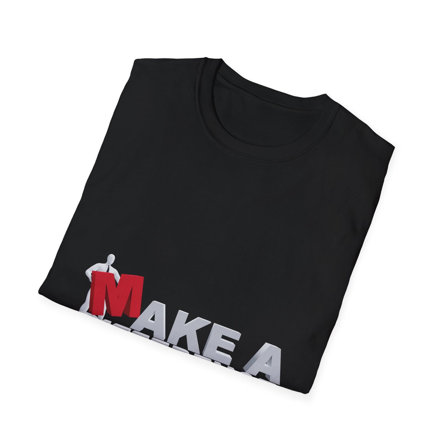 Make A Difference  Unisex Softstyle T-Shirt