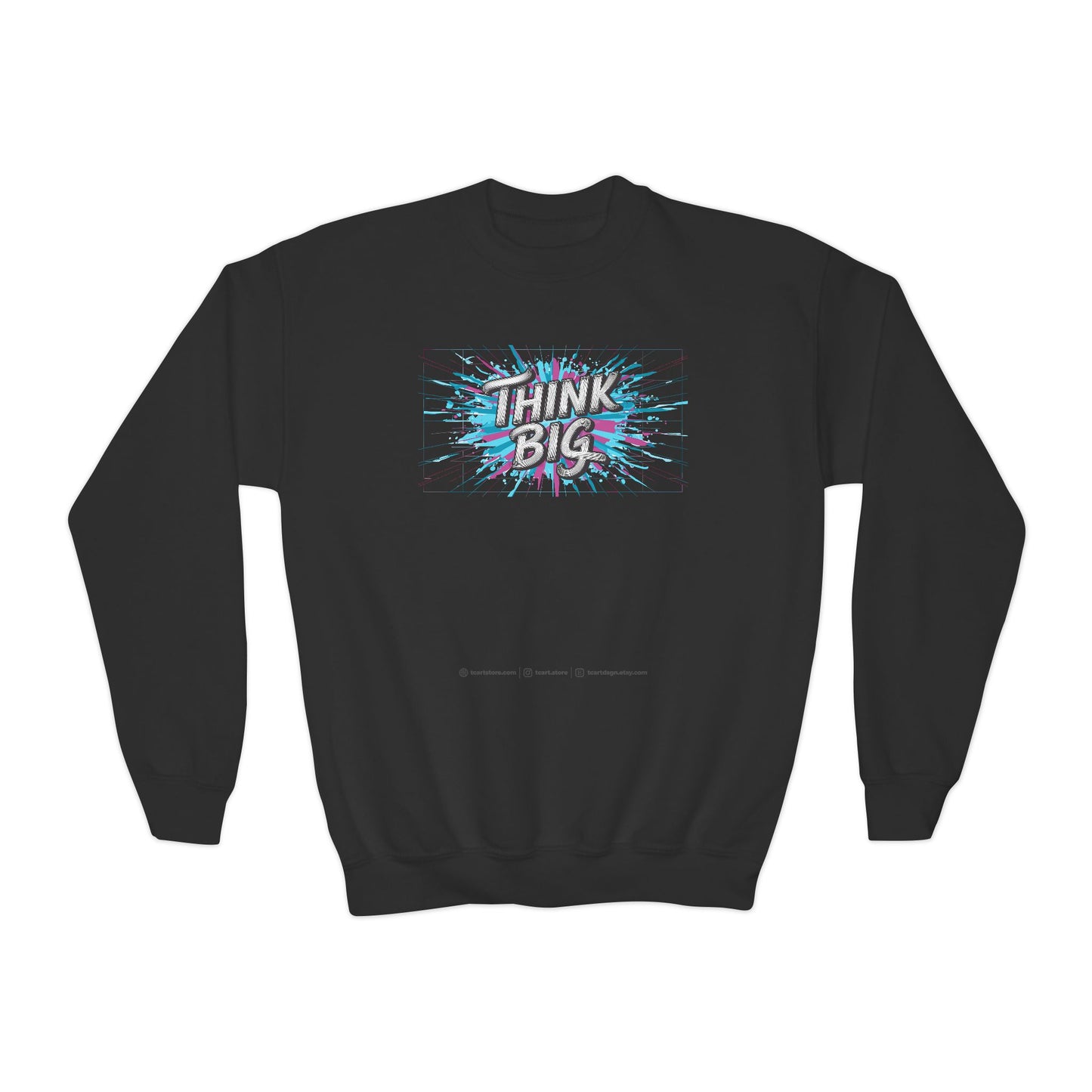 Think Big Youth Crewneck Sweatshirt
