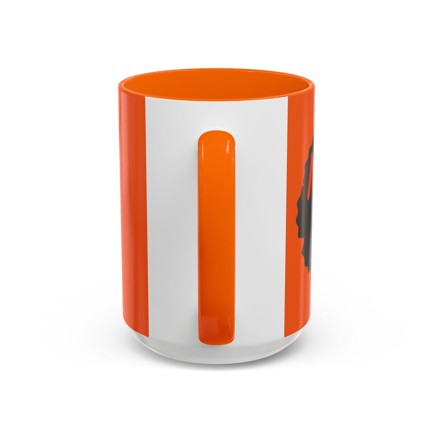 Never Give Up Accent Coffee Mug (11, 15oz)