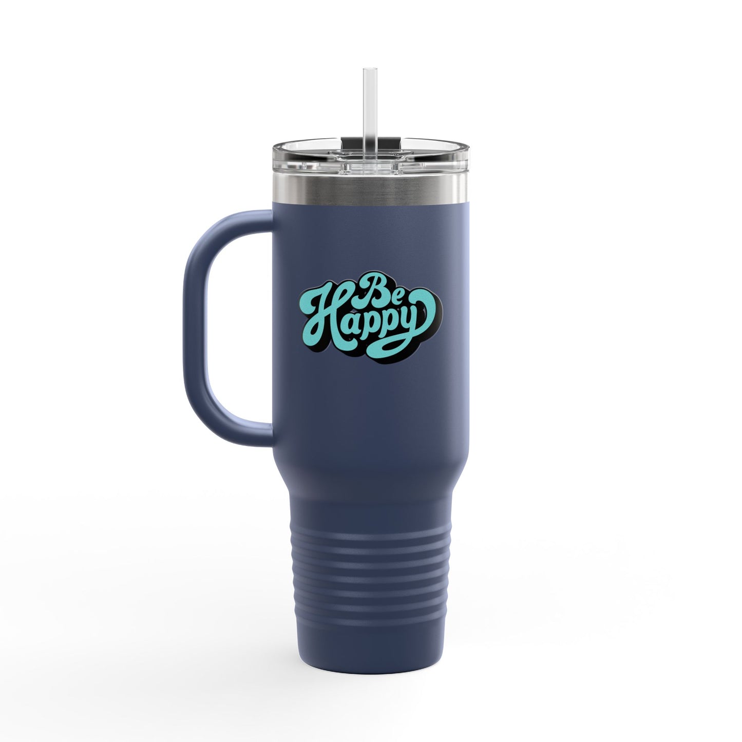 Be Happy Insulated Travel Mug, 40oz