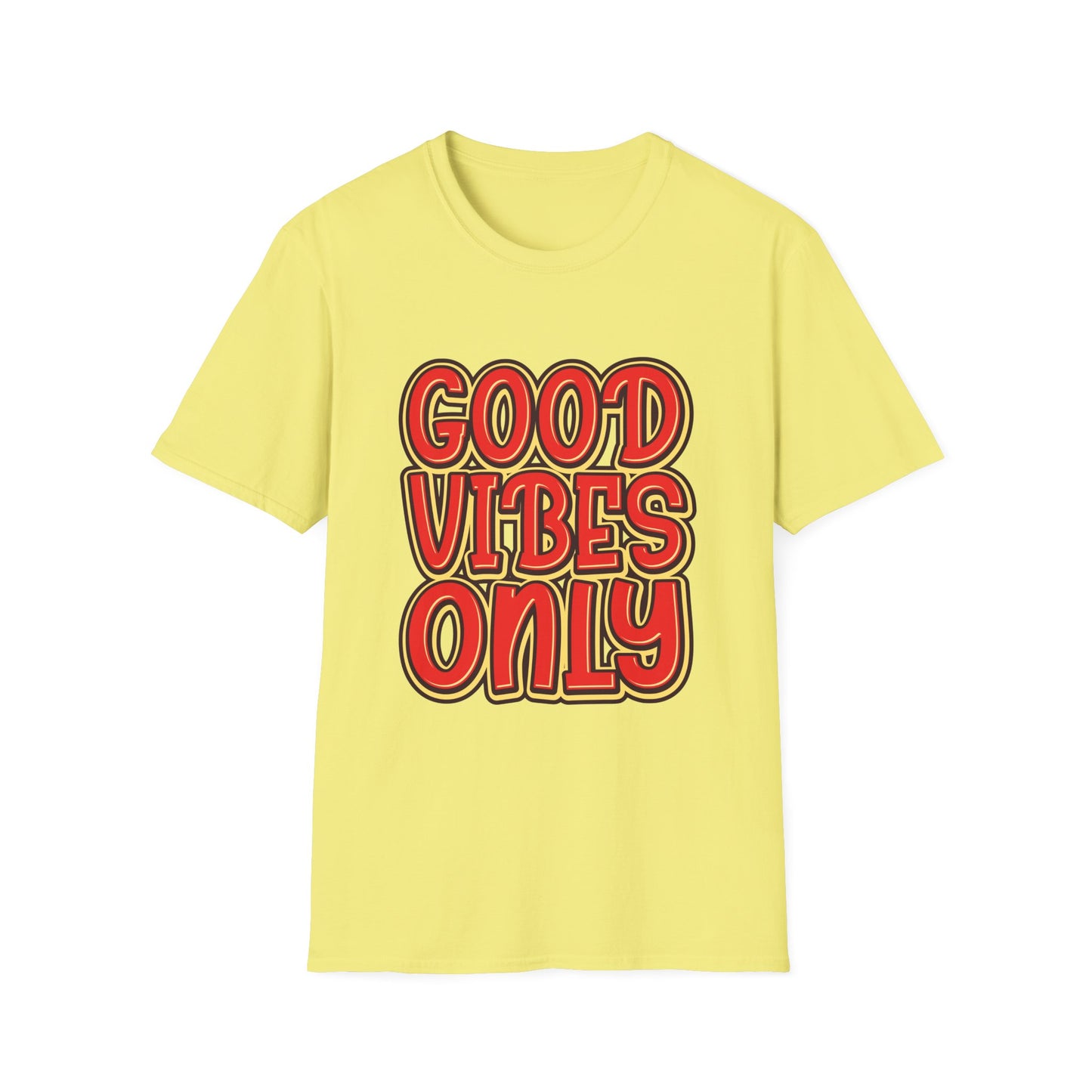 Good Vibes Only  Unisex Softstyle T-Shirt