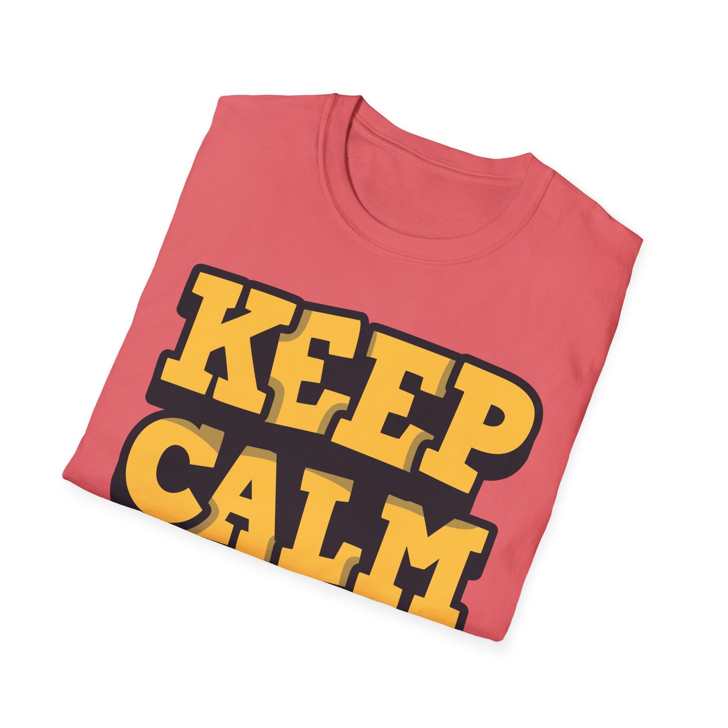 Keep Calm And Drink Coffee Unisex Softstyle T-Shirt