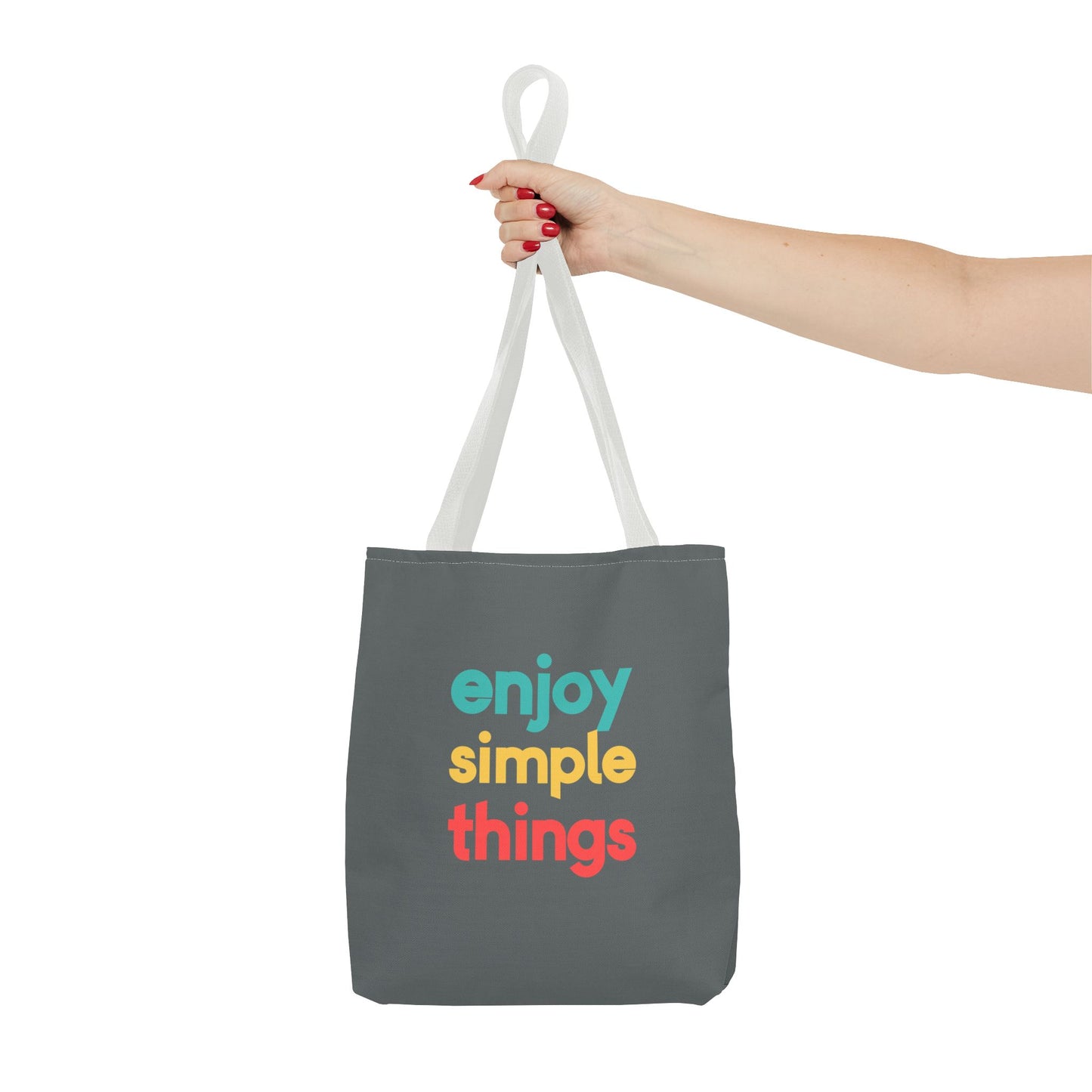Enjoy Simple Things Tote Bag (AOP)