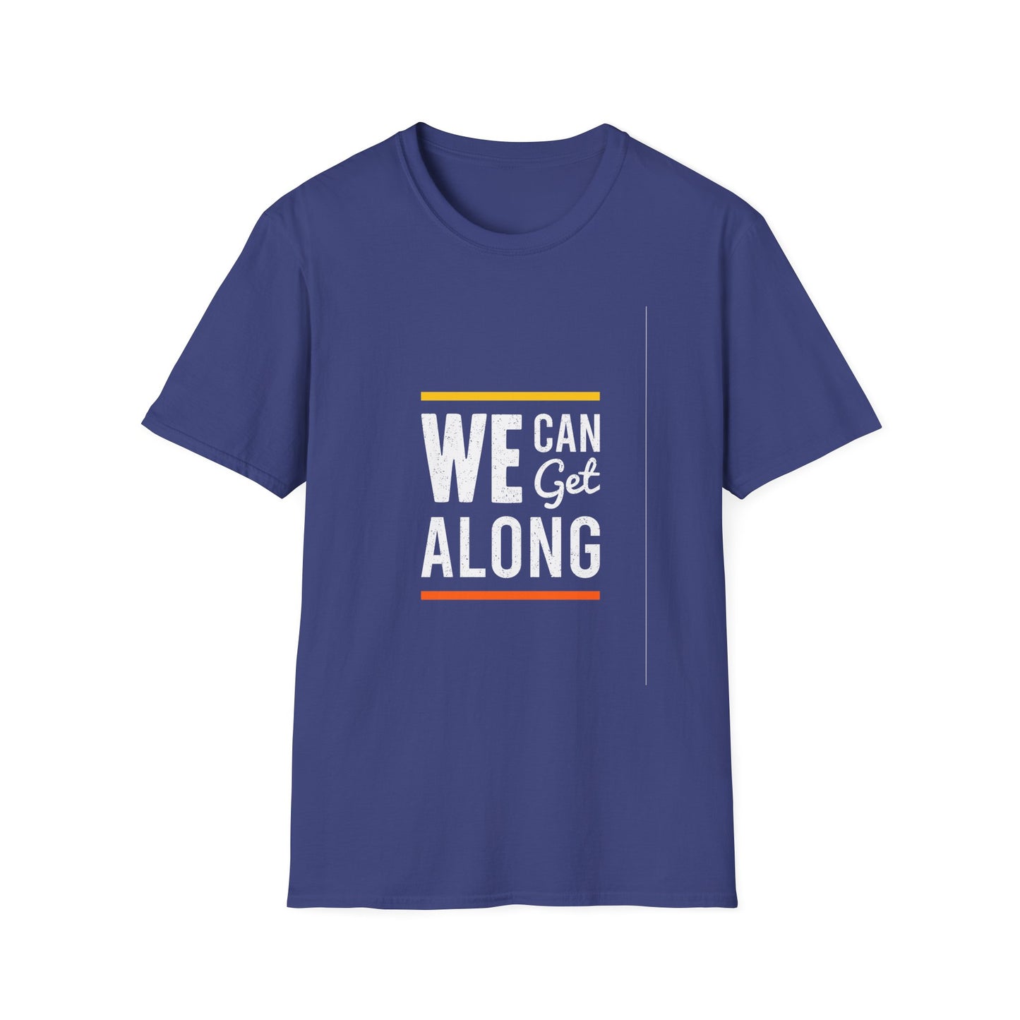 We Can Get Along Unisex Softstyle T-Shirt