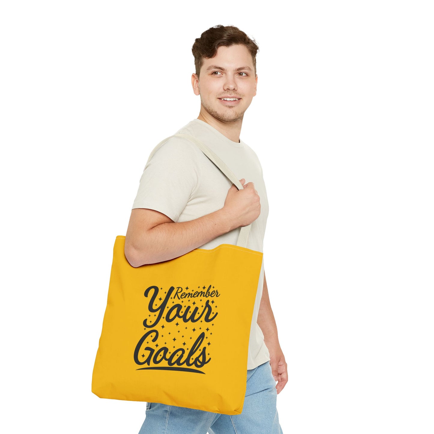 Remember Your Goals Tote Bag (AOP)