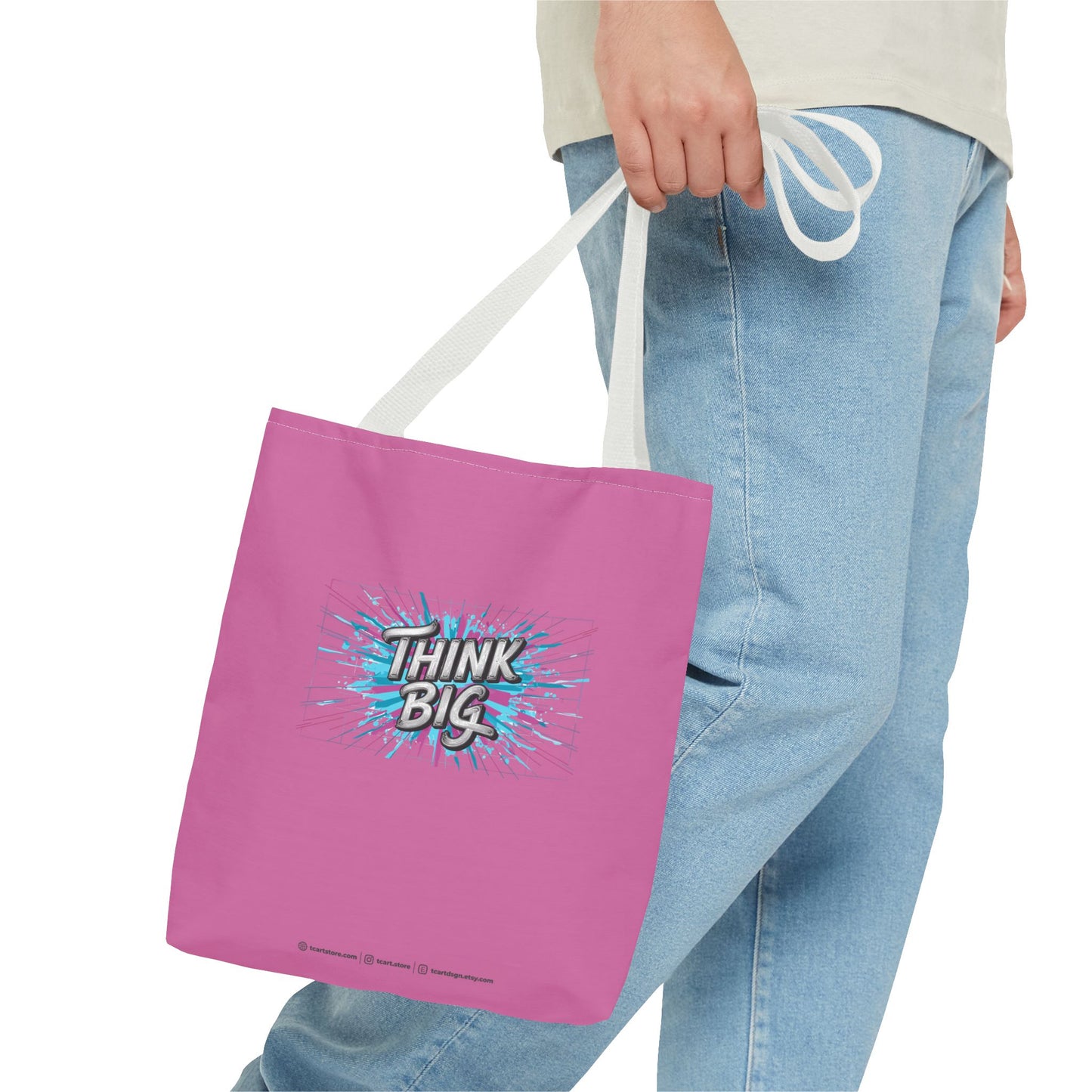 Think Big Tote Bag (AOP)