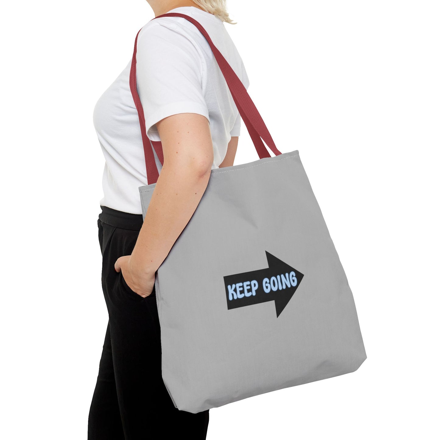Keep Going Tote Bag (AOP)
