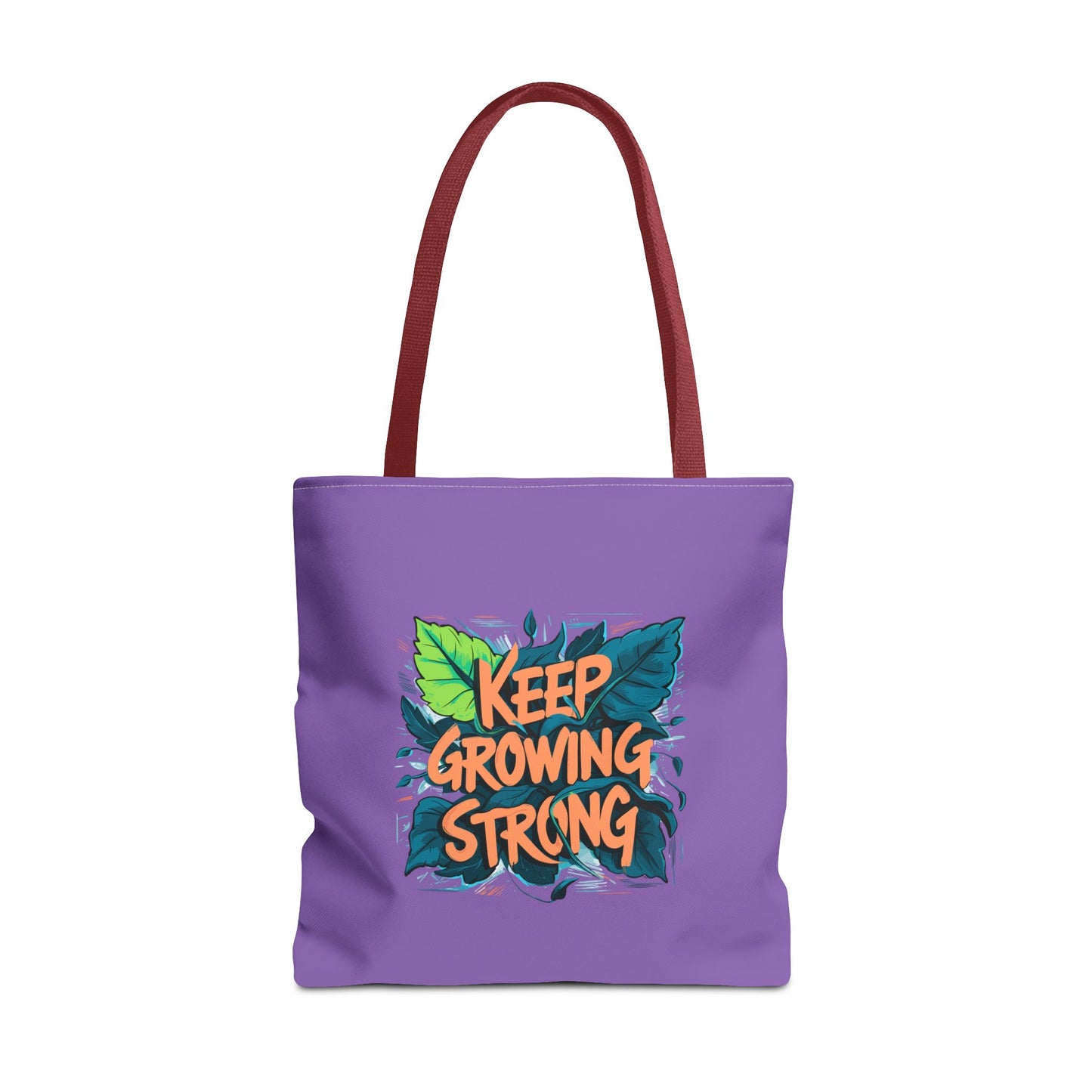 Keep Growing Strong Tote Bag (AOP)