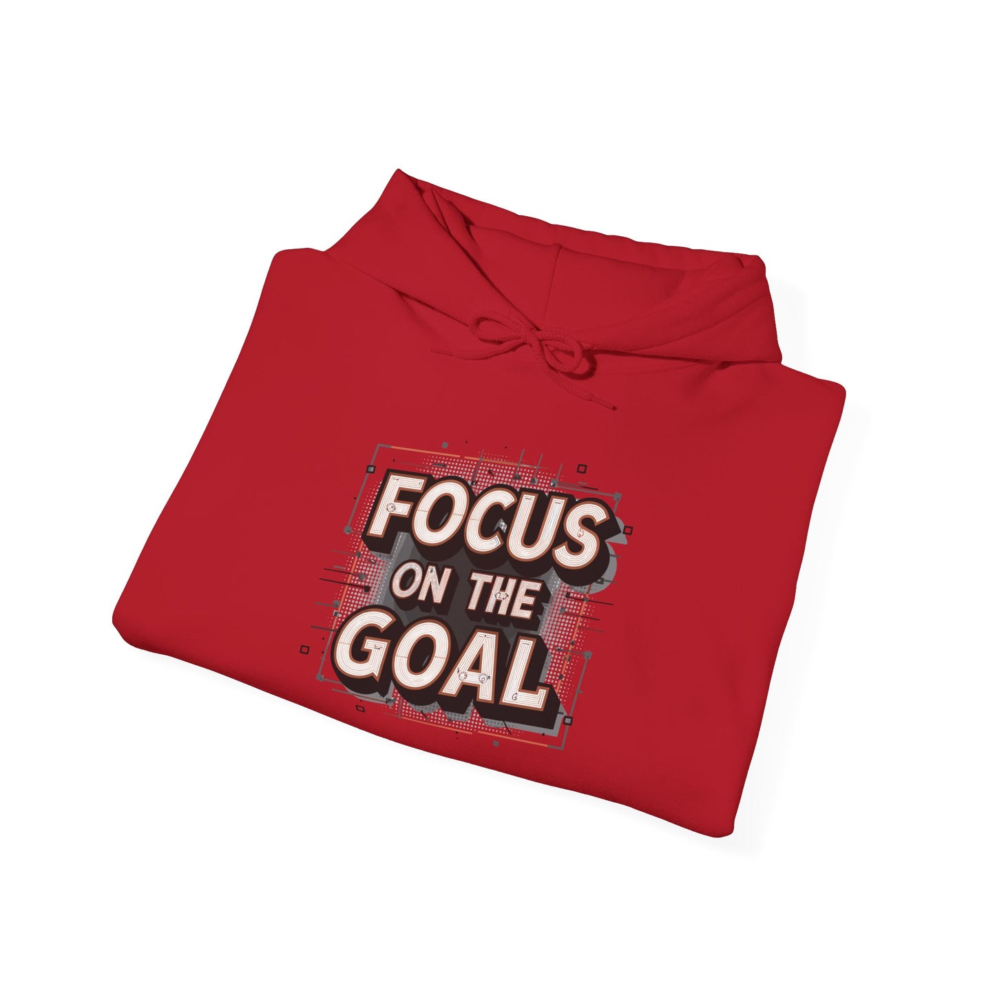 Focus On The Goal Unisex Heavy Blend™ Hooded Sweatshirt