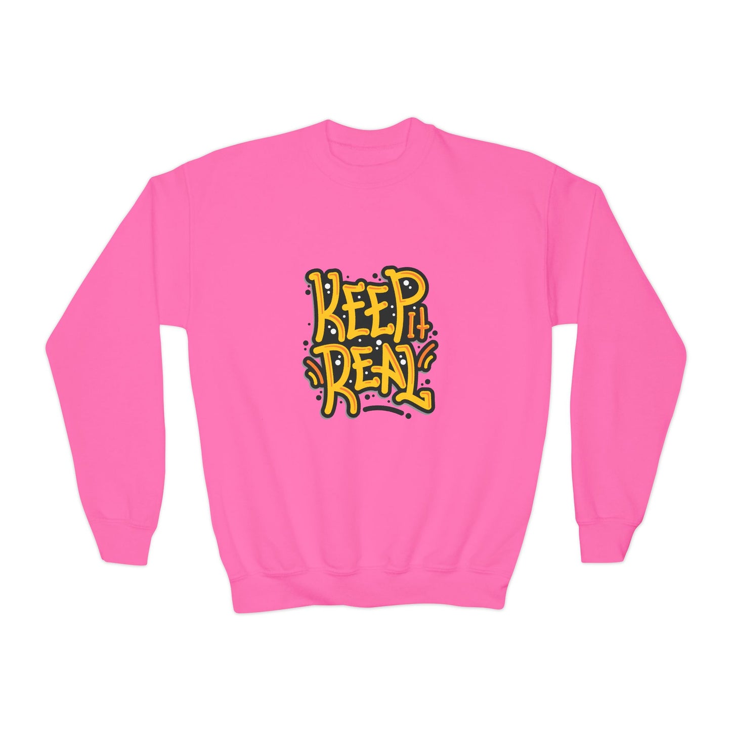 Keep It Real Youth Crewneck Sweatshirt