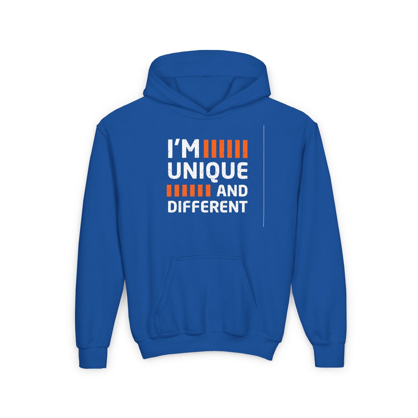 I'm Unique And Different Youth Heavy Blend Hooded Sweatshirt