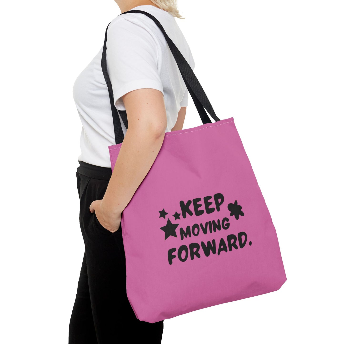 Keep Moving Forward Tote Bag (AOP)