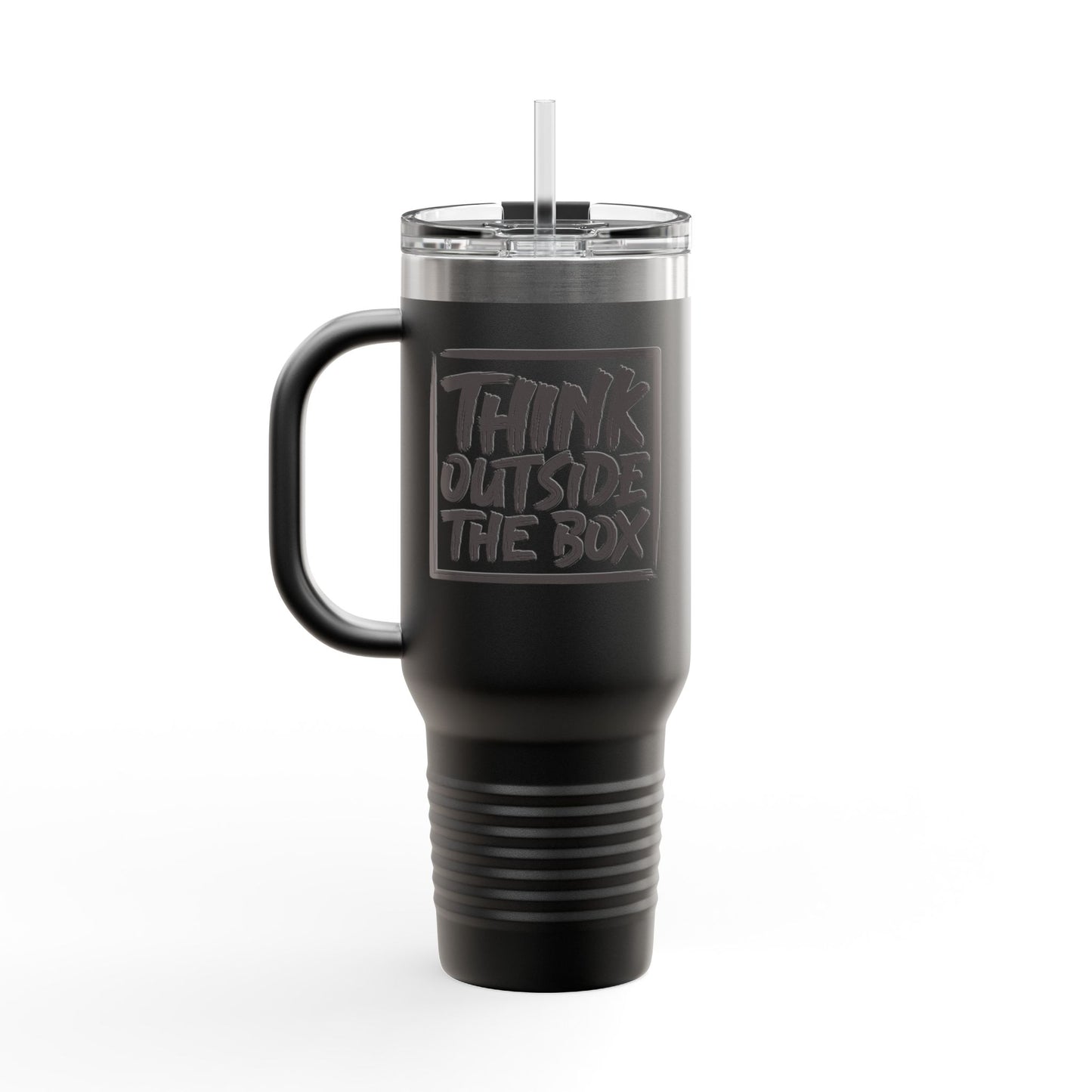 Think Outsidethe Box Insulated Travel Mug, 40oz