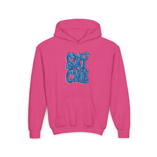 Stay Chill Youth Heavy Blend Hooded Sweatshirt
