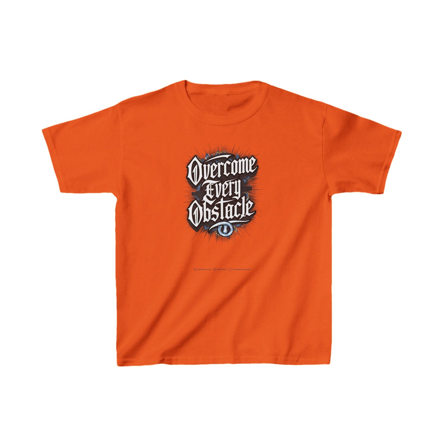 Overcome Every Obstacle Kids Heavy Cotton™ Tee