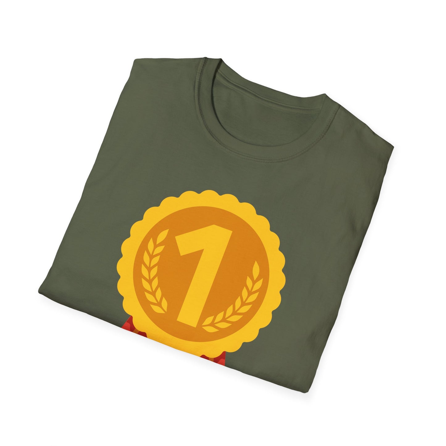 Gold Medal Symbol Unisex Softstyle T-Shirt