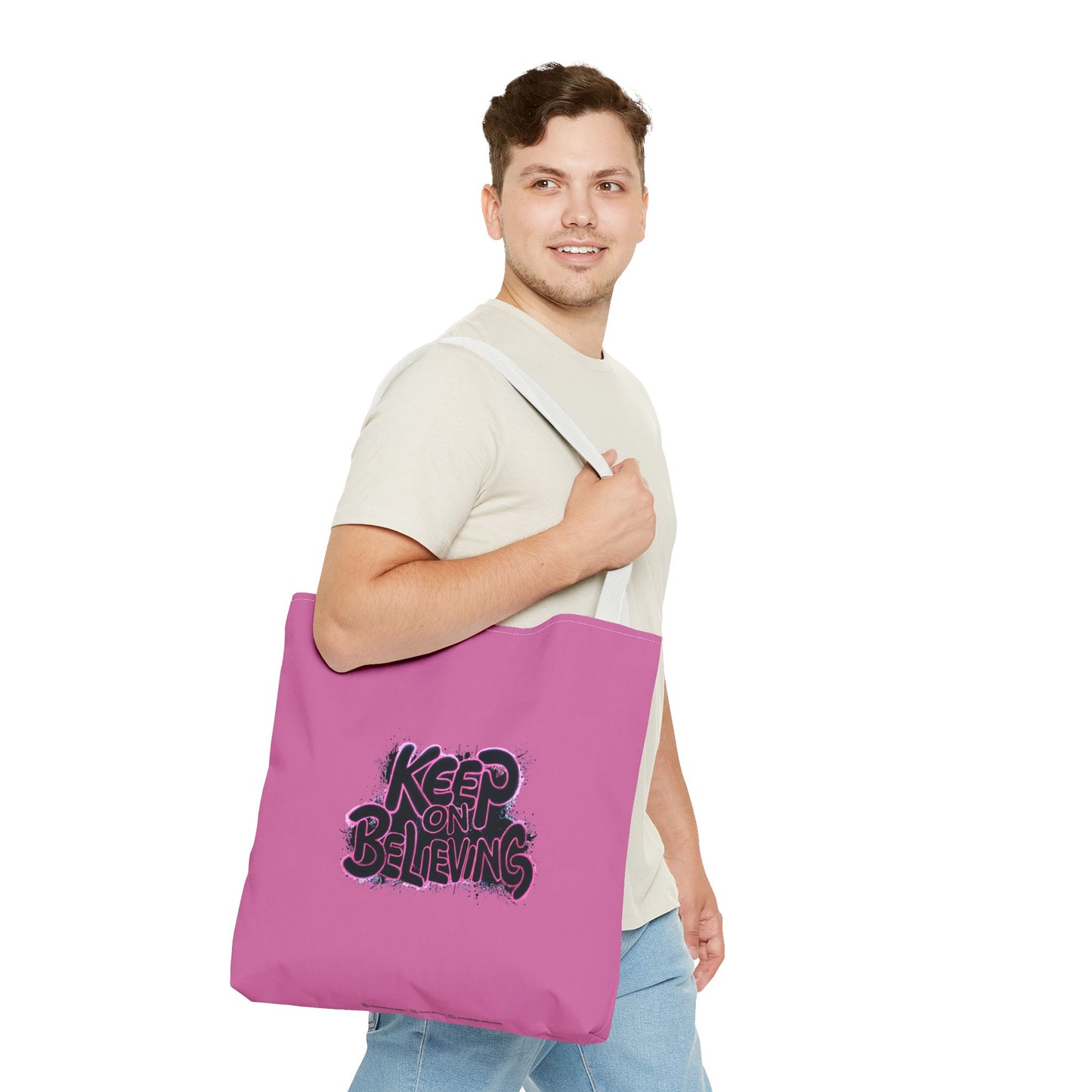 Keep On Believing Tote Bag (AOP)