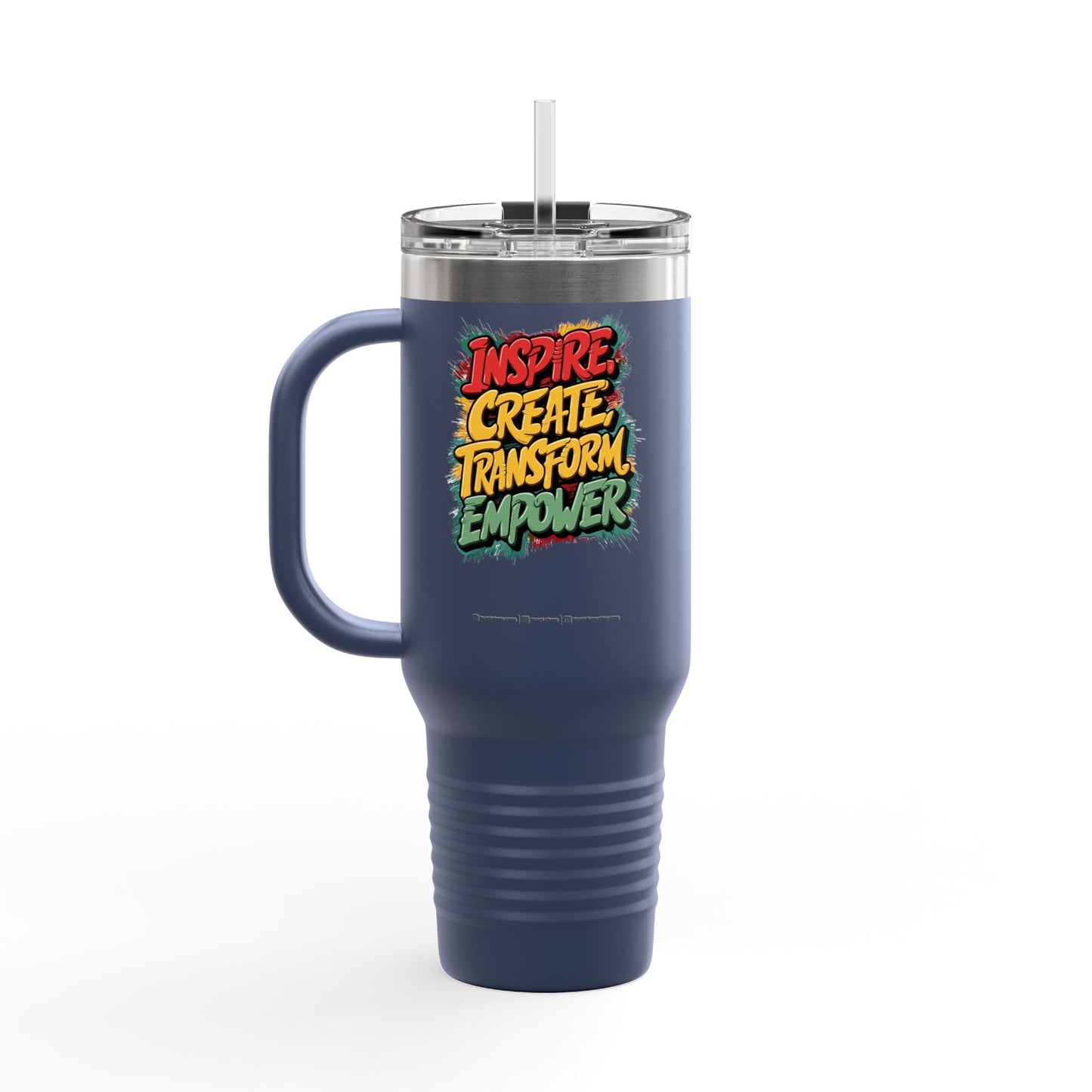Inspire Create Transform Empower Insulated Travel Mug, 40oz