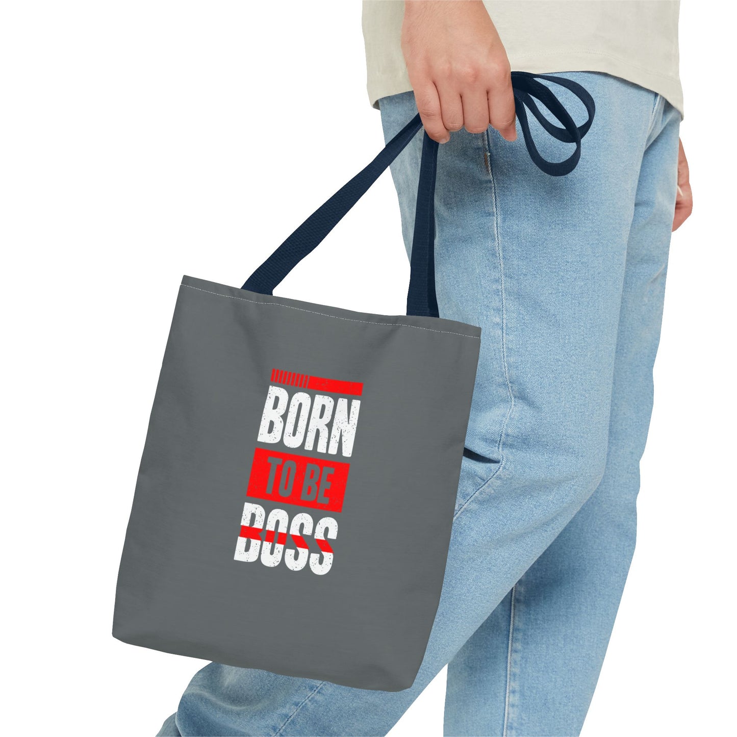Born To Be Boss Tote Bag (AOP)