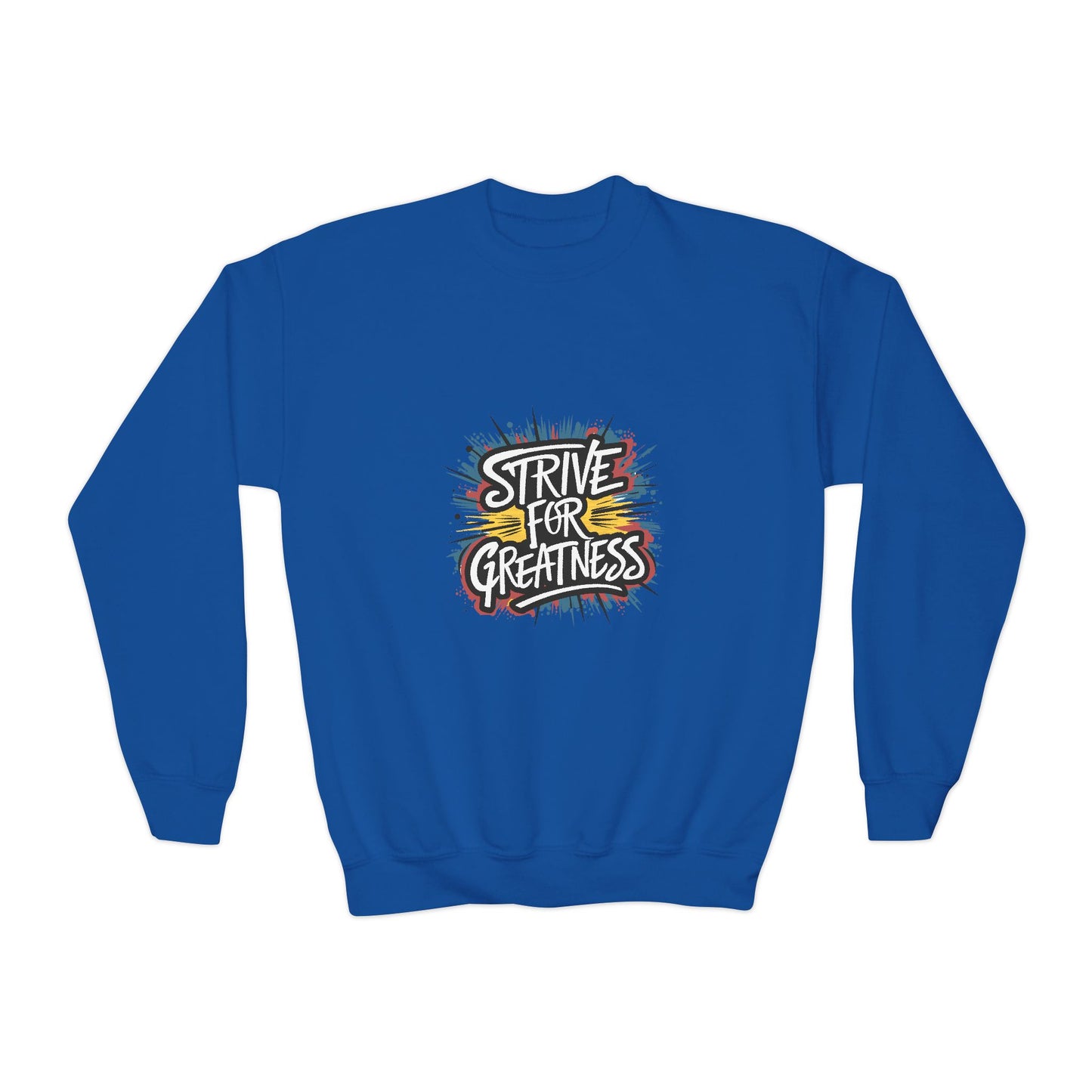 Strive For Greatness Youth Crewneck Sweatshirt