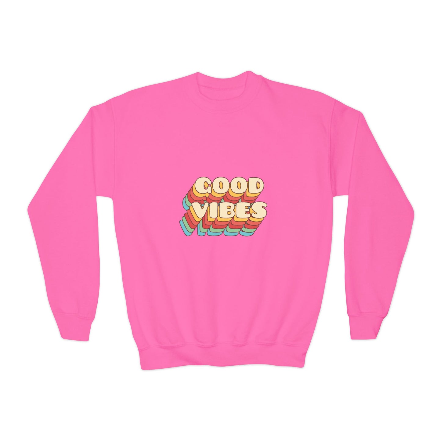Good Vibes Youth Crewneck Sweatshirt