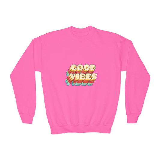 Good Vibes Youth Crewneck Sweatshirt