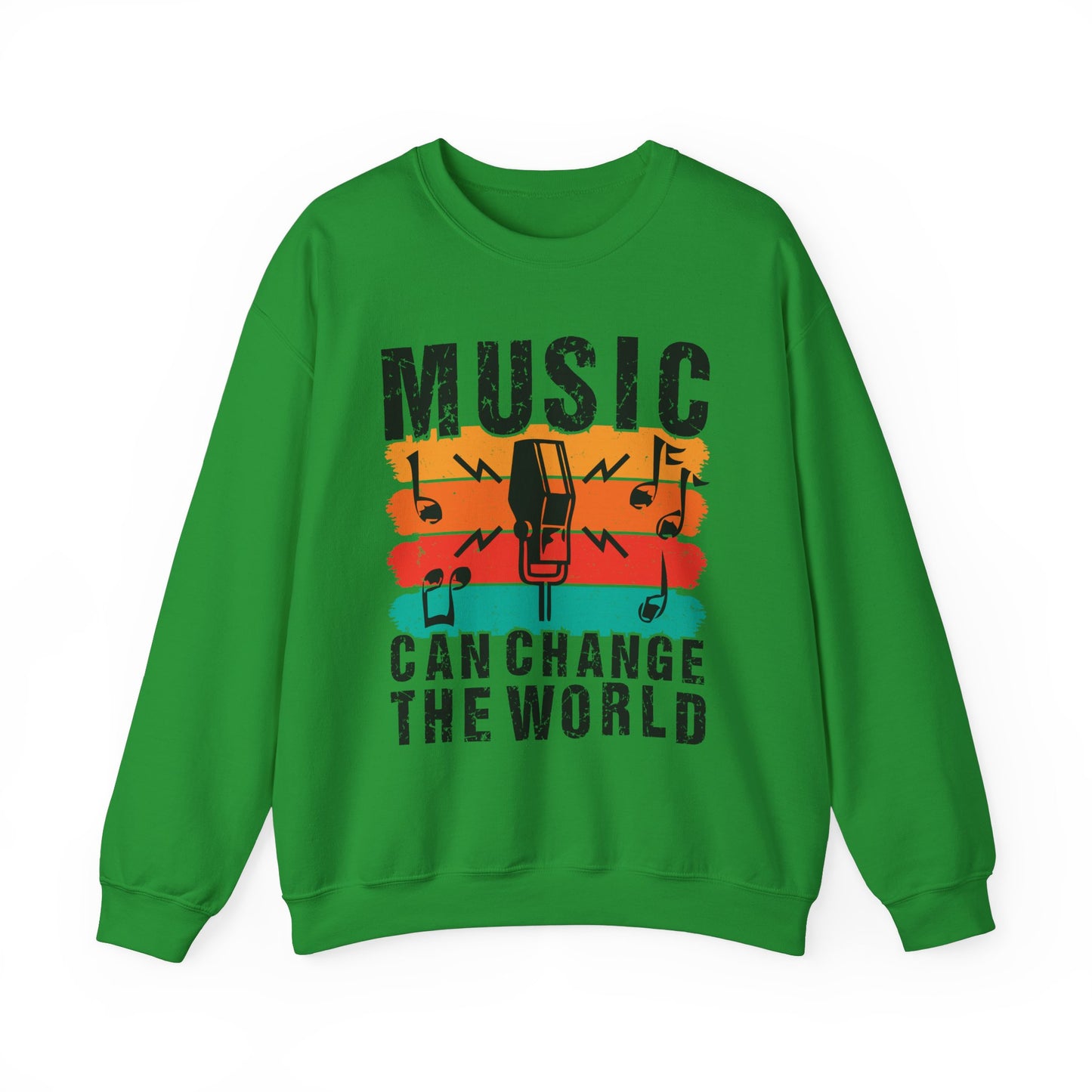 Music Can Change The World Unisex Heavy Blend™ Crewneck Sweatshirt