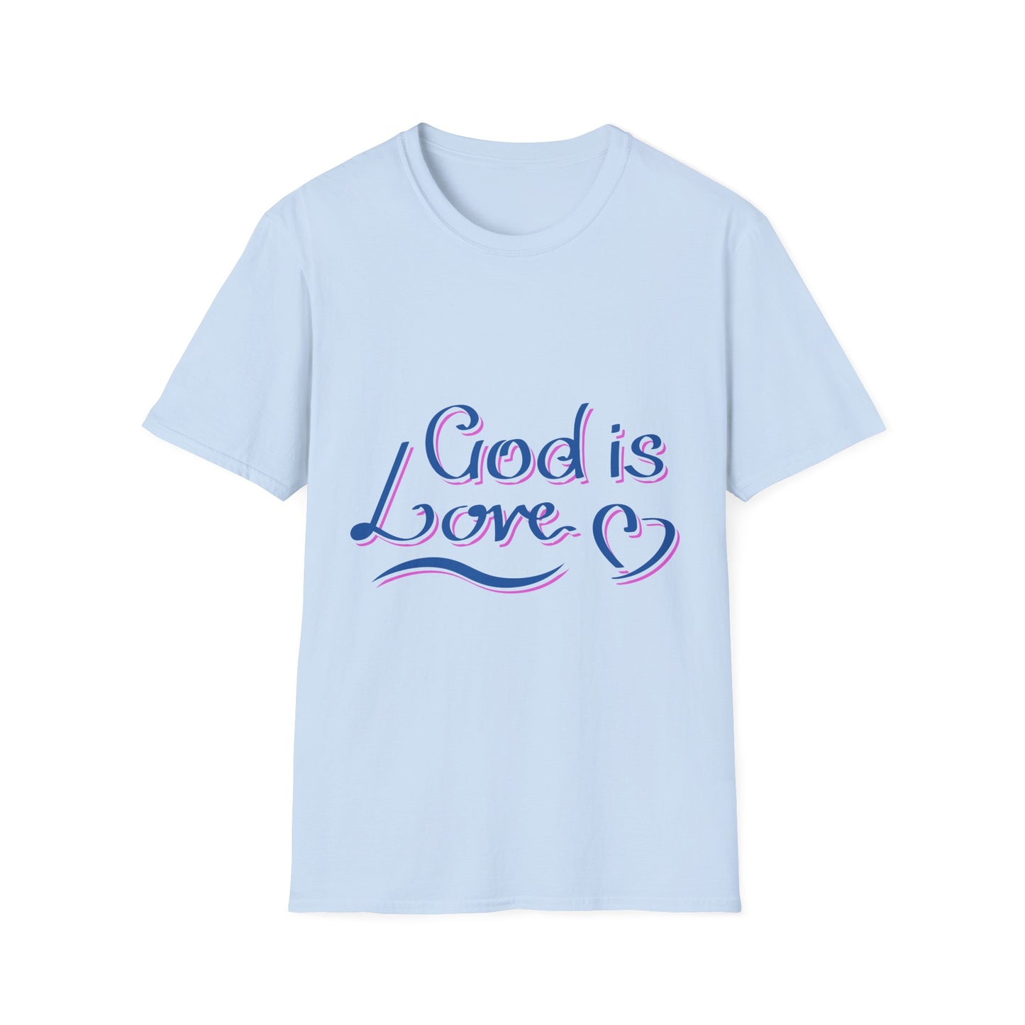 God is Love Unisex Softstyle T-Shirt