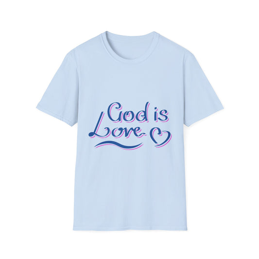 God is Love Unisex Softstyle T-Shirt