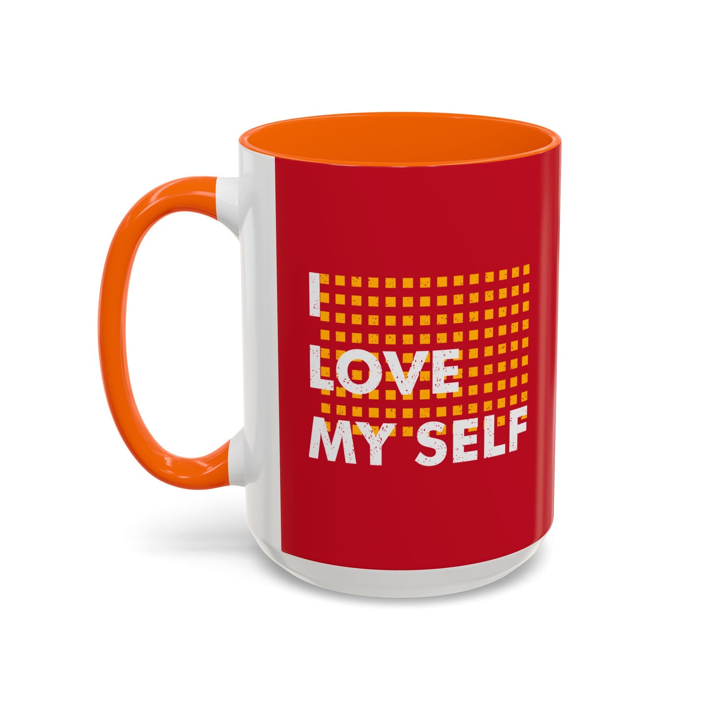 I Love Myself Accent Coffee Mug (11, 15oz)