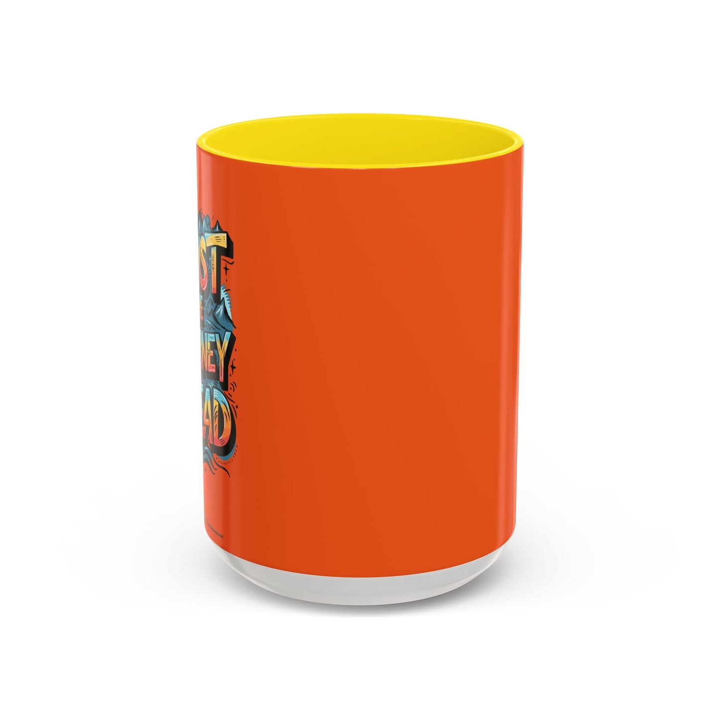 Trust The Journey Ahead Accent Coffee Mug (11, 15oz)