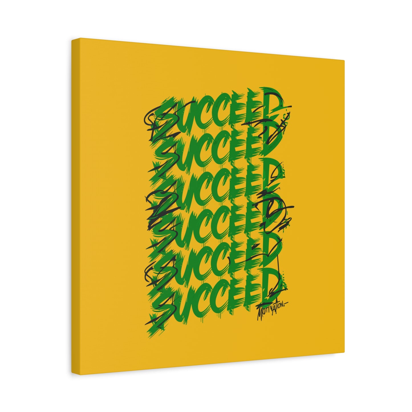 Succeed Matte Canvas, Stretched, 1.25"