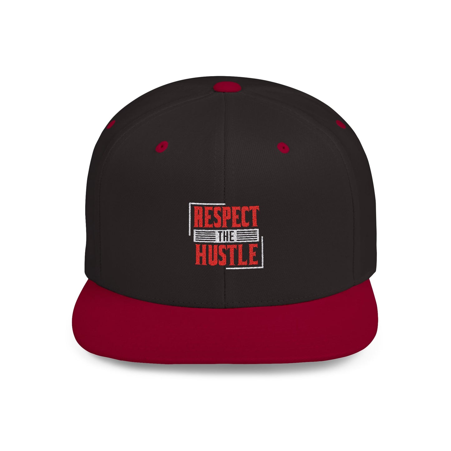 Respect The Hustle Flat Bill Snapback