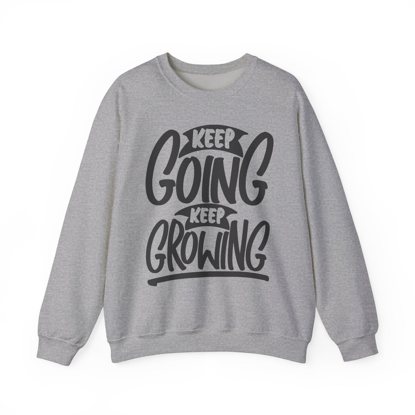 Keep Going Keep Growing Unisex Heavy Blend™ Crewneck Sweatshirt