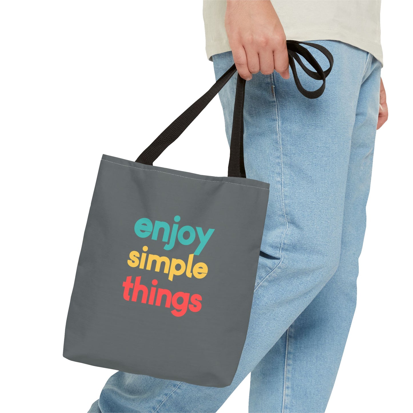 Enjoy Simple Things Tote Bag (AOP)