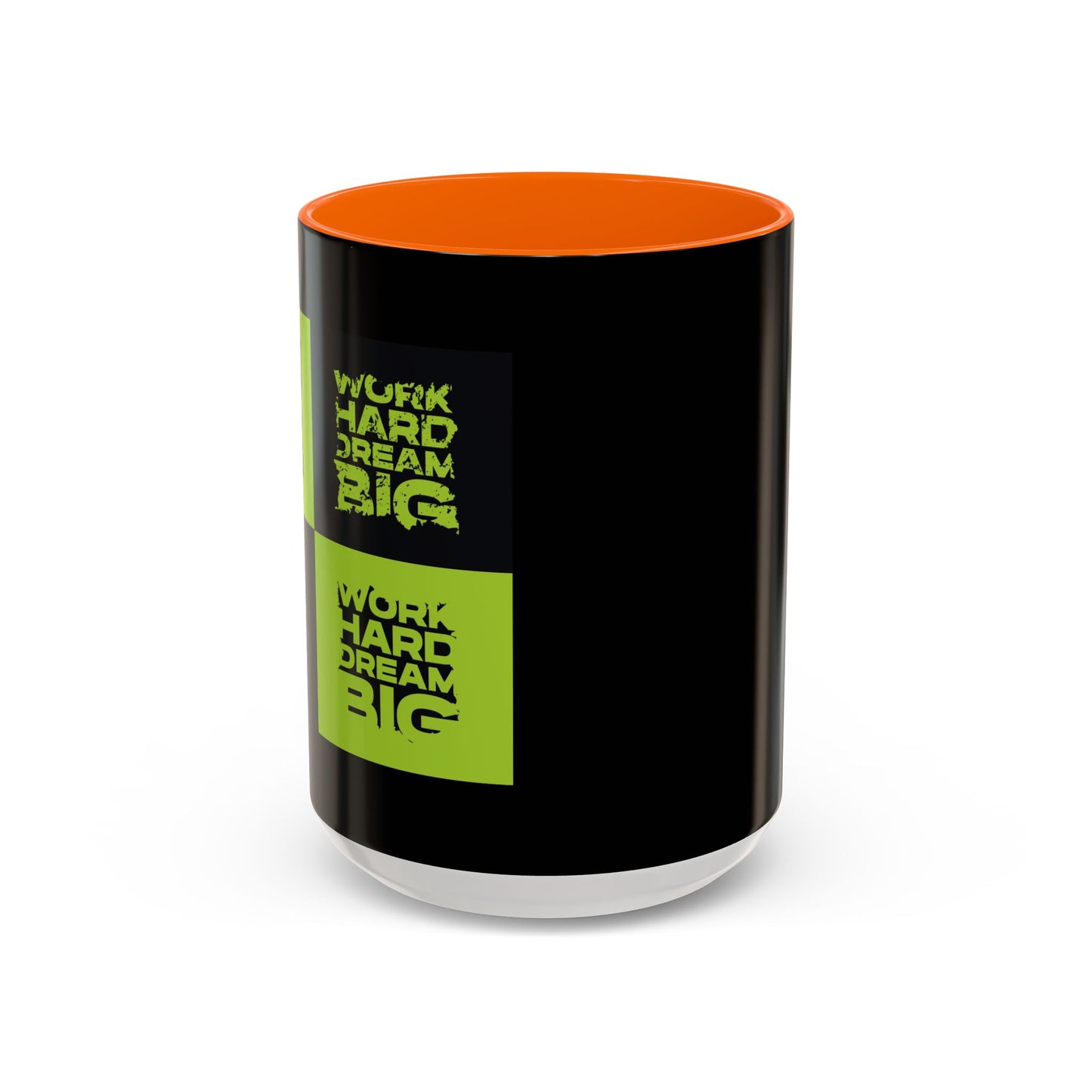 Work Hard Dream Big Accent Coffee Mug (11, 15oz)